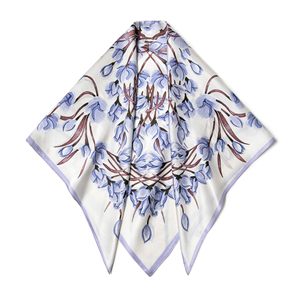 Exclusive Women <b>Silk</b> Scarf Custom Printed Luxury <b>Silk</b> <b>Head</b> Scarf Square Neck <b>Wrap</b> Fashion Bandana OEM Bulk Wholesale - Product Image 2