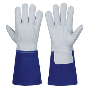 Guantes de Soldadura TIG de Alta Calidad, Resistentes al Calor, de Cuero Flexible, Fabricación OEM/ODM - Product Image 1