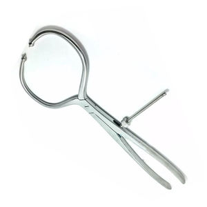 Pinces orthopédiques de réduction osseuse à pointes pointues avec verrouillage rapide, instrument chirurgical en acier inoxydable pour la réparation des fractures - Product Image 4
