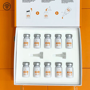 Cosmético Coreano Iluminador Antiarrugas para el Cuidado de la Piel, VITAMINA C 15%, Retinol Tom Tit Tot Placenta V15, Ampolla Brillante - Product Image 5