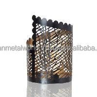 ที่ขายดีที่สุดการออกแบบที่ทันสมัยเชิงเทียนและโคมไฟสัญญาเหล็กและขวดเทียนโลหะที่กําหนดเองเชิงเทียนสัญญา - Product Image 5