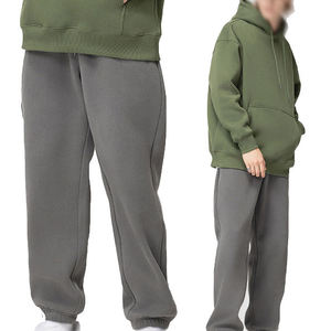 Sudadera con Capucha Oversize para Hombre, Estilo Boxy, de Algodón Grueso, Informal, para Uso Diario - Product Image 6