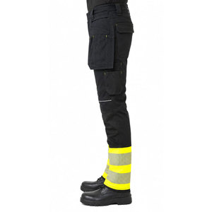 FR <b>Pants</b> for Men <b>Cargo</b> Pockets Flame Resistant 100% Cotton Elastic Waist <b>Work</b> <b>Pants</b> Heat Resistant Welding Trouser - Product Image 4
