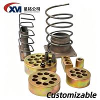 Ensemble complet d'ancrage post-tendu YJM15 direct usine pour câble PC de 12,7 mm et 15,24 mm pour la construction en béton