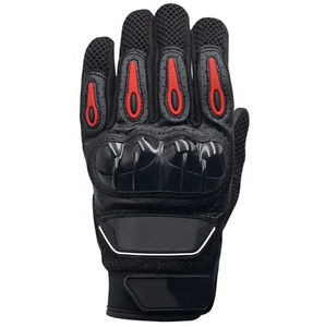 Guantes de Cuero Genuino para Motociclistas, Guantes de Seguridad Personalizados para Motocicleta, Guantes de Cuero Casuales con Cremallera para Conducir, OEM 2026 - Product Image 4
