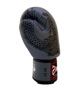 Guantes Negros Estampados con Cierre de Velcro Marrón, los Más Vendidos, para Entrenamiento de MMA y Sanda, de Cuero Sintético Ligero, Personalizables - Product Image 4