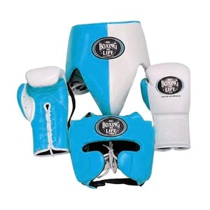 ชุดชกมวยสั่งทำขายส่ง No Boxing No Life ชุดชกมวยแบบ OEM หนังแท้ 100% ชุดฝึกซ้อมน้ำหนักเบาสำหรับมืออาชีพแบบ ODM - Product Image 6