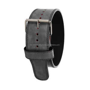 Cinturón de Cuero de Vaca para Levantamiento de Pesas, Hebilla Transpirable para Gimnasio, Seguridad para Fitness, Tamaño Personalizable para Hombres y Mujeres - Product Image 6