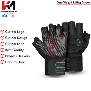 ถุงมือยกน้ำหนักแบบหนาพิเศษสำหรับผู้ชายและผู้หญิง พร้อมที่รัดข้อมือ ป้องกันการลื่น สำหรับออกกำลังกายและฝึกซ้อม รับผลิตแบบ OEM - Product Image 2