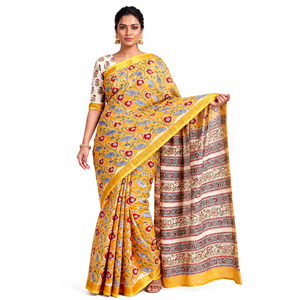 Juego de mantel individual, camino de mesa y servilletas de algodón artesanal con estampado a mano, exportador mayorista de la India - Product Image 1