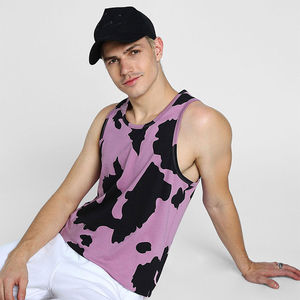 เสื้อกล้ามผู้ชายไซส์ใหญ่พิเศษสำหรับฤดูร้อน ผ้าฝ้ายถัก 100% ทรงสปอร์ต น้ำหนัก 240 กรัม ปรับแต่งได้ คุณภาพสูง เป็นมิตรกับสิ่งแวดล้อม เนื้อผ้านุ่ม - Product Image 2