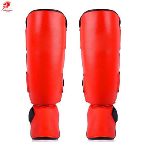 Protège-tibias légers et confortables avec rembourrage doux pour les séances d'entraînement, équipement de sécurité et de soutien pour l'athlétisme - Product Image 1