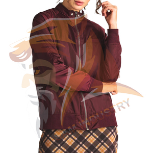 <b>Lightweight</b> and Stylish Nylon Lined Breathable <b>Women</b> Satin <b>Jacket</b> Fully Customizable <b>Women's</b> Satin Varsity <b>Jacket</b> - Product Image 3