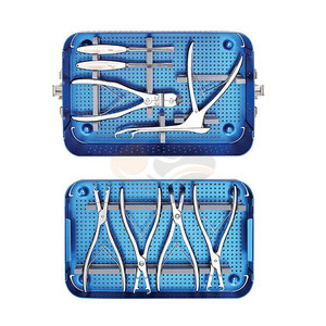 Kit chirurgical complet et durable d'instruments orthopédiques professionnels pour plaques de blocage multi-axiales 2.5 et 2.7 pour la chirurgie osseuse - Product Image 6
