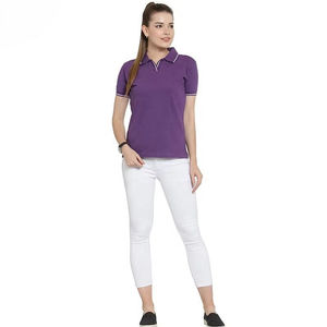 <b>Women's</b> Classic Custom Wholesale Best Price Plain Polo Shirts <b>Women</b> Solid Color Custom Logo <b>Women</b> Training Wear Polo T Shirts - Product Image 1