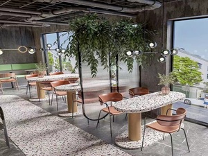 Fabrication <span class=keywords><strong>de</strong></span> pierre artificielle en ciment <span class=keywords><strong>terrazzo</strong></span> pour dessus <span class=keywords><strong>de</strong></span> table basse - Product Image 2