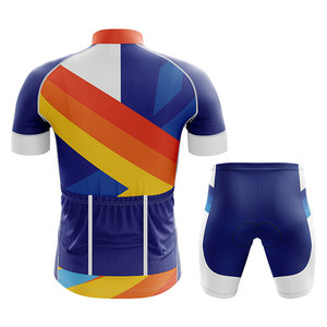 Ensemble de vêtements de cyclisme haute performance pour hommes avec maillot respirant et short à bretelles rembourré confortable pour le cyclisme sur route - Product Image 6