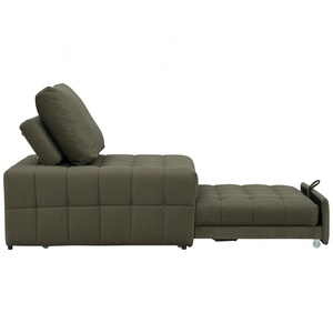 Minimalist <b>Foldable</b> Seater <b>Sofa</b> <b>Bed</b> with Metal Legs Pet-Friendly Fabric for Modern Home Living Room Apartment - Product Image 4
