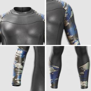 Combinaison de plongée et de surf intégrale en néoprène OEM 3 mm d'épaisseur, manches longues, imperméable, respirante, coupe-vent, pour homme, prix bas, haute qualité - Product Image 2