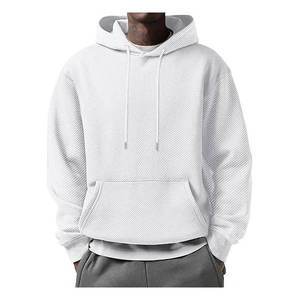 Customizable Polyester Cotton Winter <b>Tech</b> Sporty Blank Soft Breathable French Terry Light Weight Unisex Pullover Hoodie - Product Image 1