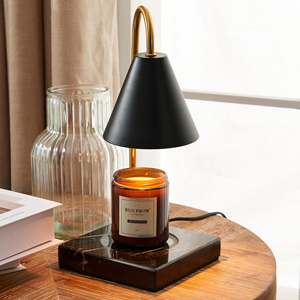 Nordic Style Metal <b>Candle</b> Warmer Lamp Silent <b>Flame</b>-Free Wax Melting Light Incense & Incense Holders&Aromatherapy diffuser - Product Image 4