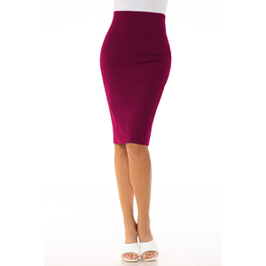 Falda Casual para Mujer, para Todas las Temporadas, 100% Poliéster, Transpirable, Ligera, de Color Sólido, Nuevo Estilo - Product Image 4