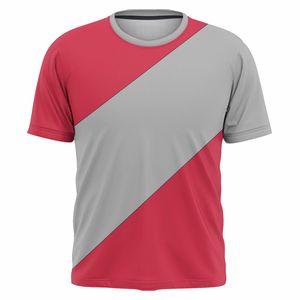 เสื้อยืดกีฬาแบบถัก 100% โพลีเอสเตอร์ ระบายอากาศ แห้งเร็ว เป็นมิตรกับสิ่งแวดล้อม คอเสื้อแบบพิเศษ ผู้ผลิต OEM ODM สำหรับผู้ชาย - Product Image 2