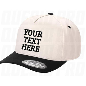 Customizable Two Tone Snapback Baseball <b>Cap</b> Personalized Embroidered Logo <b>Hat</b> Design Your Own Custom <b>Hats</b> for Men Women OEM ODM - Product Image 3
