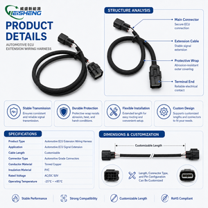 用于汽车 ECU 的带密封连接器的 CAN 总线扩展线束 - Product Image 3
