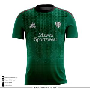 Maillot de football personnalisé pour hommes, vert, sublimation, séchage rapide, respirant, 160 GSM, polyester, uniforme d'entraînement, vêtements d'équipe, OEM - Product Image 5
