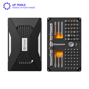 Juego de Llaves de Trinquete y Destornilladores UFTOOLS 74 en 1 de 1/4'' con Imán - Juego de Llaves de Torque Multiusos de Aleación S2 - Product Image 3