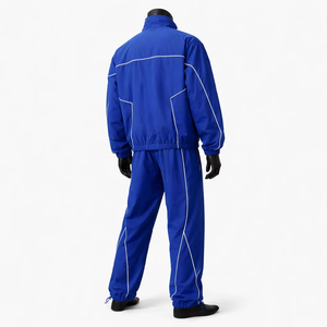 <b>Mens</b> Windbreaker Tracksuit Set Lightweight Waterproof Sportswear Custom Logo Athletic Jacket <b>Pants</b> Streetwear <b>Running</b> Suit - Product Image 3