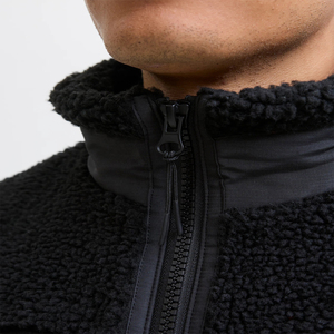 Veste Teddy en polaire zippée coupe-vent, épaisse et chaude pour l'hiver, avec fourrure, grande taille, dernier design, manteaux Teddy personnalisés OEM - Product Image 5