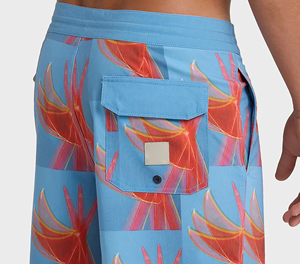 Fashion Solid Sublimation Transfer Print Board <b>Shorts</b> for <b>Men</b> Quick Dry Summer Wear Polyester/Cotton Worsted - Product Image 5