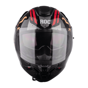 ROC HELMET R11 Fullface Casco de motocicleta ABS con visera doble Tamaño XL Diseño gráfico DOT Certificado Venta de fábrica Vietnam PC - Product Image 4