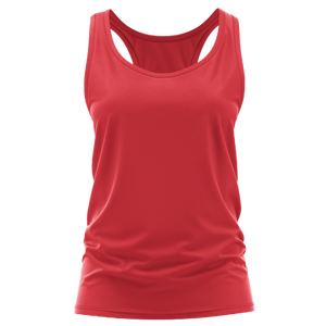 Camiseta Deportiva de Tirantes Cruzados de Secado Rápido y Transpirable, 100% Algodón Tejido, con Logotipo Frontal para Mujer, para Entrenamiento en el Gimnasio - Product Image 3