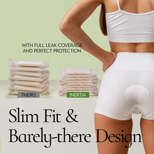 Toallas Sanitarias Truly Organic INERTIA - The Prism con Alas para Mujer, Súper Absorbentes, Absorbencia Regular (10 Unidades) (Paquete de 1) - Product Image 4