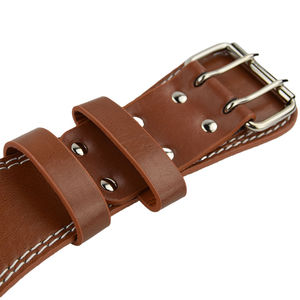 Professional Powerlifting Belt Leather Weight Lifting Belt For Deadlifts Squat Support Lifting Belt Powerlifting Belt For Men - Product Image 3
