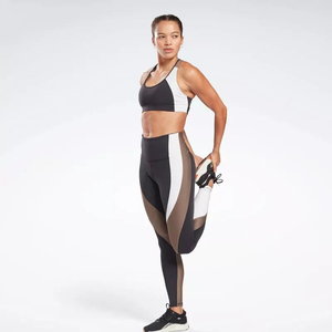 Nouveauté : Leggings de sport personnalisés de haute qualité pour femmes et hommes, en polyester/coton, anti-bactériens, tie-dye, en gros - Product Image 3