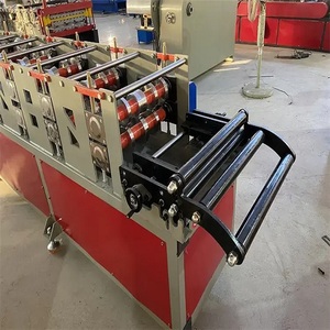 Type PLC Controlled Hydraulic Cutting Roller <b>Shutter</b> Door Roll Forming Machine for Aluminum UPVC Color Touch Screen - Product Image 6