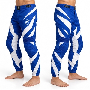 Pantalon de motocross MX personnalisé, construction renforcée par des tissus, coupe flexible, respirant, performance, pantalon de conduite tout-terrain, léger - Product Image 5