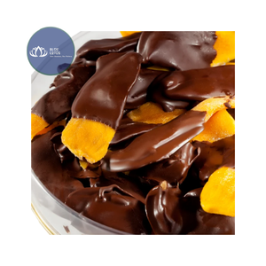 Disponible : Glory Premium, mangues séchées sucrées enrobées de chocolat, en vrac, mélange de collations aux fruits naturels - Product Image 1