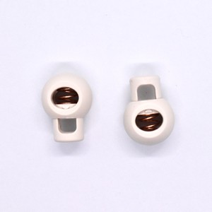 Bloqueurs de cordon en plastique réglables de qualité supérieure, écologiques, avec boucle à ressort Mapka - Product Image 4