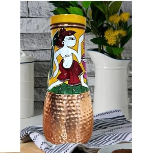 <b>Drinking</b> Water <b>Drinking</b> Water Flowing <b>Copper</b> <b>Bottle</b> Enamel Finishing Large Water <b>Bottle</b> With Leak Proof Lead - Product Image 6