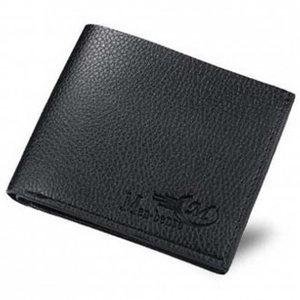 Accessorio di moda per studenti delle scuole medie con cerniera in pelle da uomo - Product Image 1