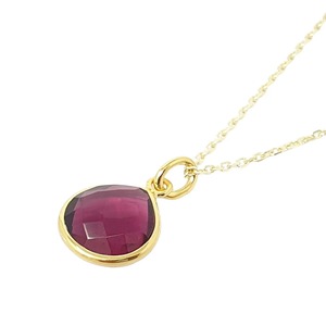 Handmade 12mm Ruby Quartz Heart <b>Pendant</b> Necklace 925 Sterling Silver Bezel Setting Gold Plated Wedding Fashion <b>Pendant</b> Necklaces - Product Image 1