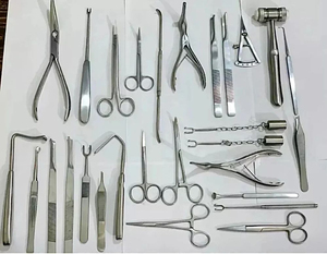 ชุดเครื่องมือผ่าตัดเสริมจมูก 25 ชิ้น เครื่องมือศัลยกรรมจมูก ทำจากสแตนเลส ใช้งานด้วยมือ นำกลับมาใช้ใหม่ได้ ยี่ห้อ SureMed - Product Image 2