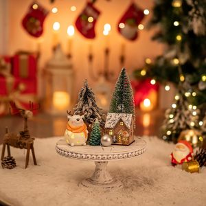 Natural Wooden Cake Stand Pedestal Beaded Edge Round Dessert Cupcake Display Tray Platter For Wedding <b>Party</b> <b>Decor</b> Wholesale - Product Image 6