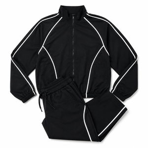 Ensemble de survêtement 2 en 1 pour femmes, couleur unie gris hiver, manches longues, capuche, pantalon de jogging décontracté avec cordon de serrage et poches latérales - Product Image 6