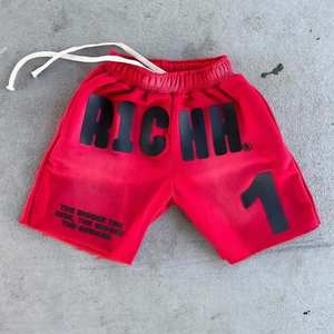 Pantalones Cortos Casuales de Lona 100% Algodón, Transpirables y de Secado Rápido, con Logotipo Personalizado, Impresión Digital, Fabricante OEM al por Mayor - Product Image 1